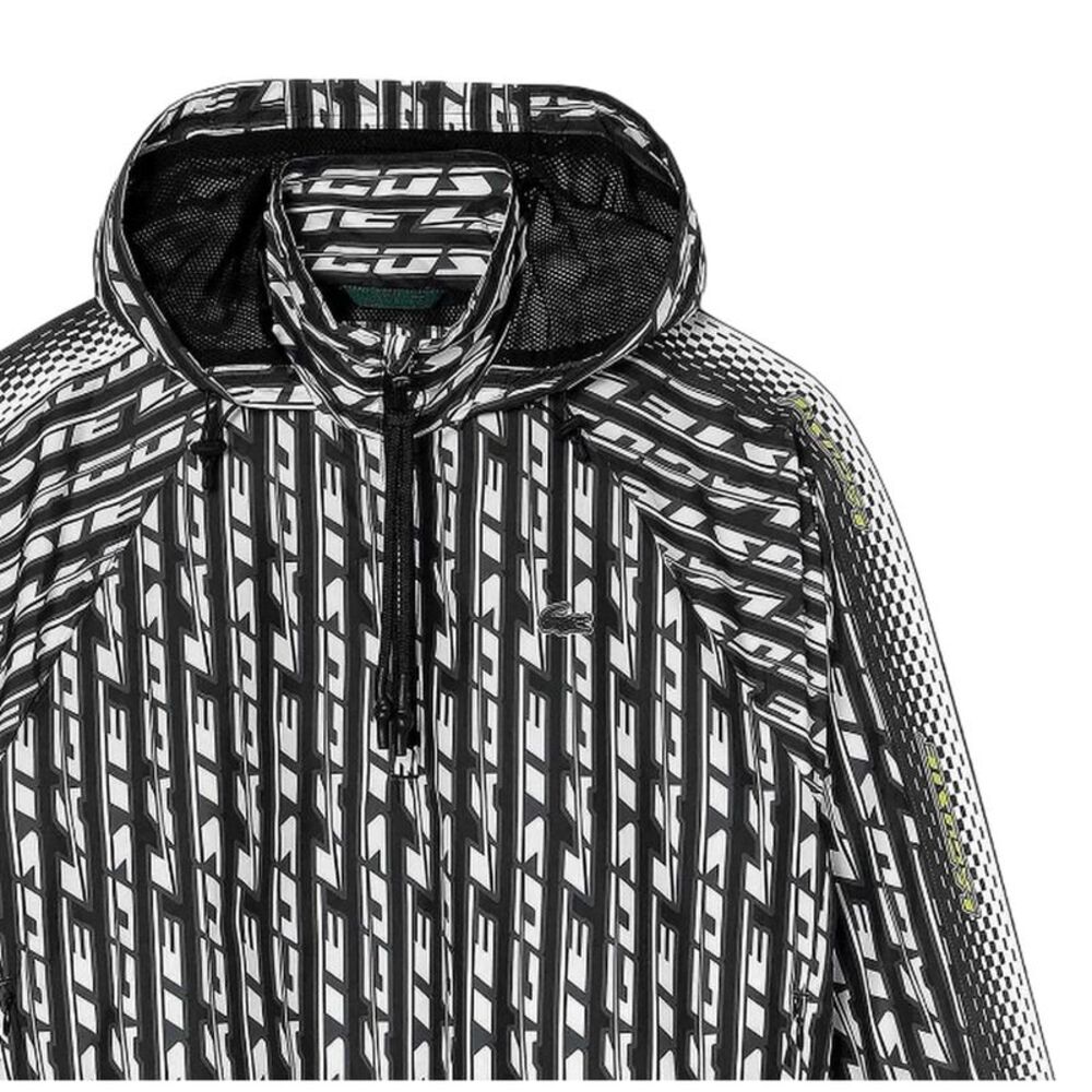 Lacoste Womens/Ladies  Oversized Track Jacket / Black